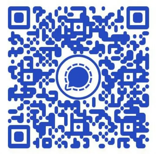Signal QR code